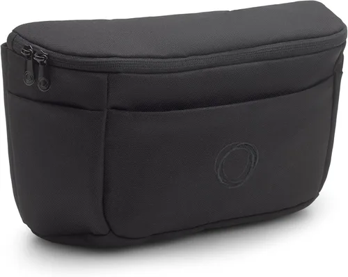 Vista 7 de Bugaboo Bolsa organizadora para cochecito, bolsa de pañales compacta con múltiples bolsillos y soporte aislado para botellas, compatible universal