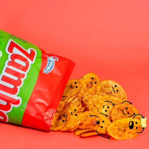 Vista 9 de Zambos Chile Limón Plátano Chips, 2.47 oz – Aperitivo crujiente, sin gluten – Sabor a lima chile audaz – (paquete de 8)