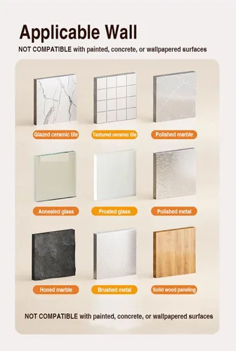 Vista 8 de XDMASU - Paquete de 2 estantes esquineros con ventosa, organizador de pared para baño, sin taladro, organizador de ducha triangular que ahorra