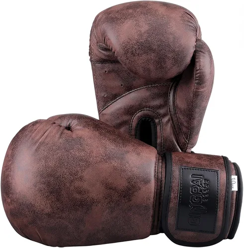Vista 2 de Boxing Gloves,Training Gloves for Child,Adults Boxing Training,Kickboxing, Muay Thai, MMA PU Leather