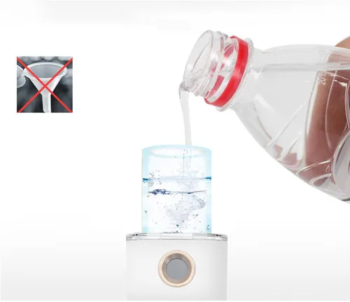 Vista 4 de Hidratador pulverizador nebulizador mujeres instrumentos de belleza hogar USB recargable humidificador cara maquillaje diario herramienta aparato