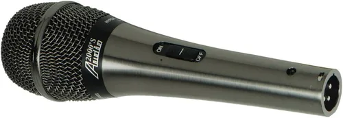 Vista 4 de Audio2000'S APM150PRO-U Micrófono dinámico profesional de neodimio supercardioides con cable XLRF-USB de 20 pies