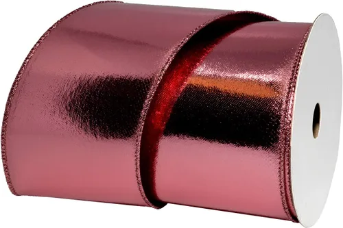 Vista 11 de Morex Ribbon alámbrico Lamé cinta, 2 – 1/2" X 10 yd, color dorado