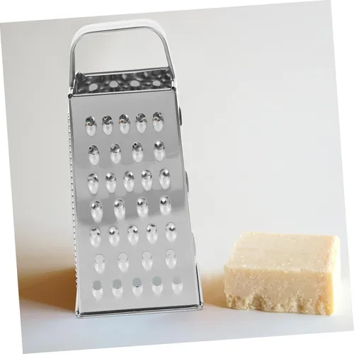 Vista 7 de Healeved Cortador de queso, peladores de patatas, rallador profesional de caja de acero inoxidable, rallador de queso, triturador de verduras con 4