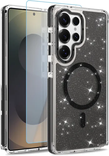 Vista 142 de Funda magnética para Google Pixel 10 Pro XL [compatible con Magsafe] [bonito diseño fluorescente de moda] a prueba de golpes, delgada, translúcida