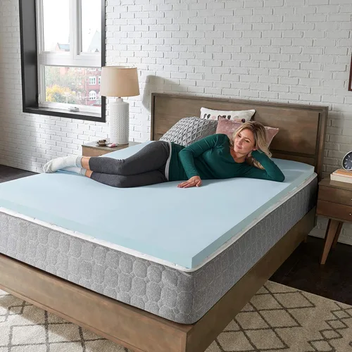 Vista 5 de Sealy TrueForm - Cubrecolchón de espuma viscoelástica de 2 pulgadas