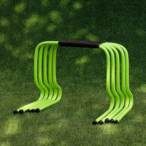 Vista 17 de YXXSDP Juego de 5 obstáculos para entrenamiento de velocidad de agilidad, salto de atletas y entrenamiento de velocidad, equipo de fitness