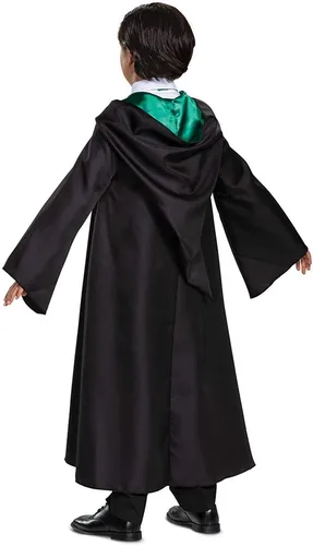Vista 2 de Bata de Harry Potter, bata oficial de Hogwarts Wizarding World, accesorio de disfraz de lujo para niños