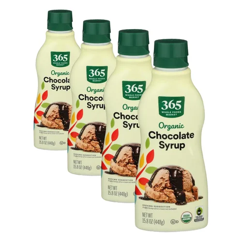 Vista 8 de 365 by Whole Foods Market, Jarabe de chocolate orgánico, 15.8 onzas