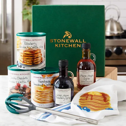 Vista 12 de Stonewall Kitchen Down East Breakfast Gift (regalo de 4 piezas)
