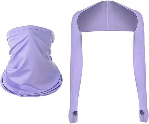 Vista 5 de YEKEYI Mangas de brazo con protección solar UV, manga de chal, protección solar, cómoda para golf, ciclismo, correr