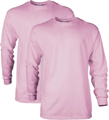 Vista 77 de Gildan - Camiseta de manga larga de algodón ultra estilo G2400 para adultos, paquete múltiple
