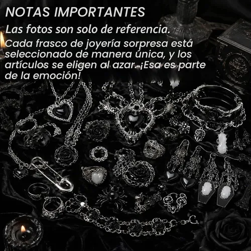 Vista 6 de SMUOBT Juego de cajas de joyería misteriosa, regalo sorpresa para mujeres