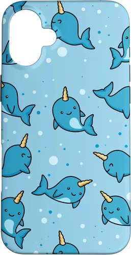 Vista 23 de Narwhal Gift Underwater Unicorn of The Sea Baby Narwhal Case for iPhone 17