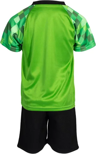 Vista 7 de Minecraft Camiseta estampada transpirable y pantalones cortos de malla transpirable de Mob Enemy