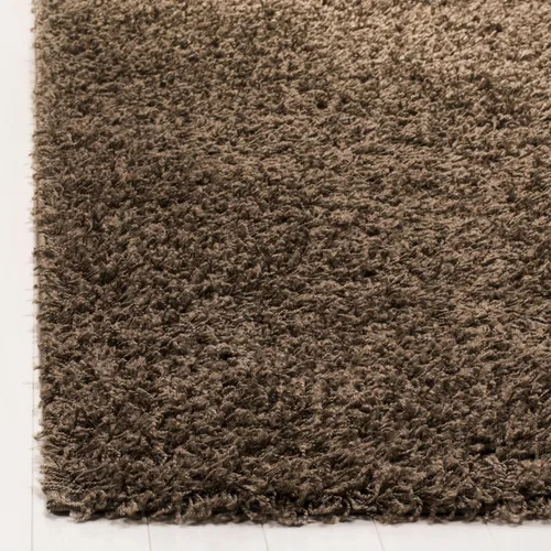 Vista 3 de SAFAVIEH Alfombra de Área 10x14 - Colección Athens Shag - Grande - Taupe, No Desprende Pelusa y Fácil de Limpiar, Ideal para Sala de Estar
