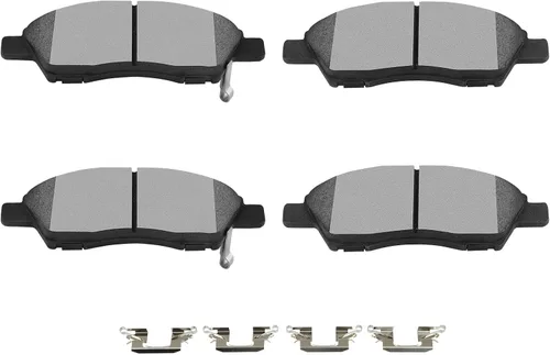 Vista 27 de SCITOO Juego de pastillas de freno semimetálicas delanteras D412 para Chevrolet Camaro 1988-1991, Chevrolet Corvette 1988-1996, Pontiac Firebird