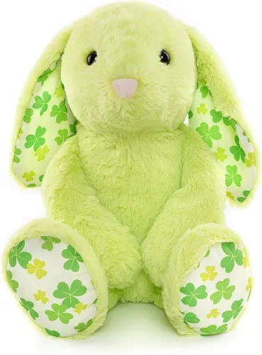 Vista 17 de WEIGEDU Animal de Peluche Relleno Conejito de 17.3 Pulgadas para Niños, Niñas y Bebés - Regalo Perfecto para Cumpleaños, Pascua y Navidad