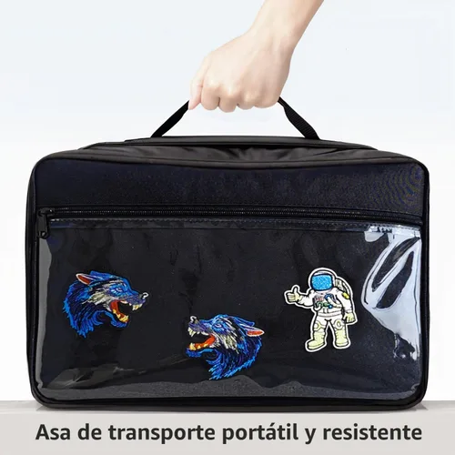 Vista 3 de Mi Ya Mi Lai 96 - Funda de almacenamiento para autos de juguete compatible con Hot Wheels Hotwheel Carrying Case for Hot Wheels Car,Matchbox Negro
