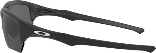 Vista 4 de Oakley Gafas de sol para hombre, marco de tinta negra, lentes de iridio jade, 2.362in