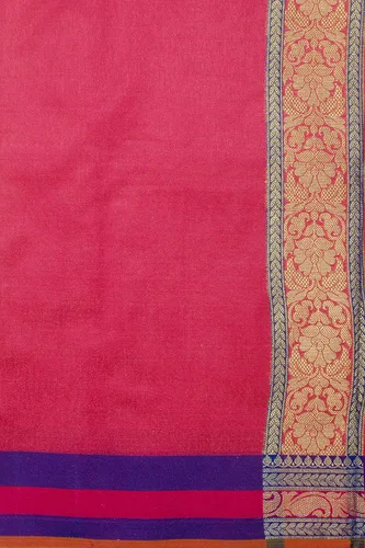Vista 6 de Chandrakala Banarasi - Sari para mujer con blusa sin costuras (1080)