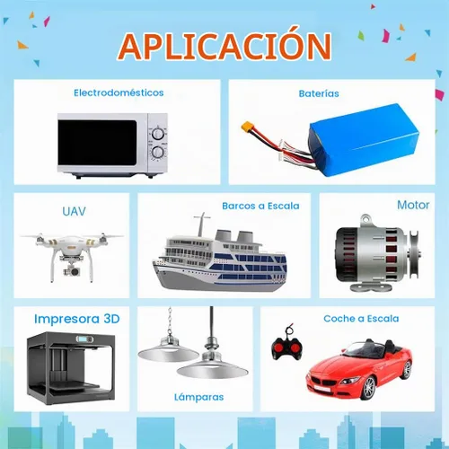 Vista 5 de Cable de batería de silicón de BNTECHGO, calibre 16 AWG, ultraflexible, resistente a temperaturas de 200 °C, 252 hilos de cobre estañado trenzado