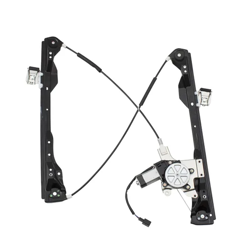 Vista 2 de Brock Regulador de elevación de elevalunas eléctrico delantero con conjunto de motor compatible con 00-07 Focus 4 puertas Sedan Wagon Hatchback