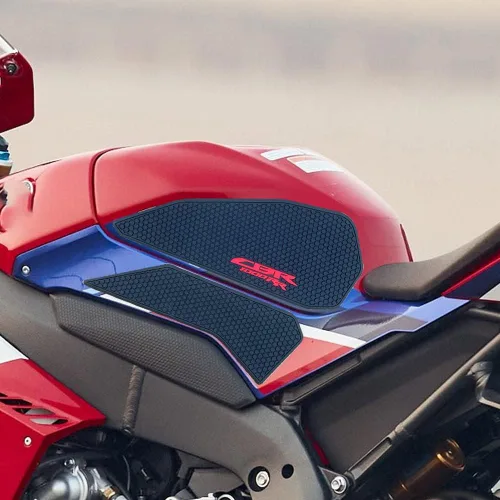 Vista 2 de Motocicleta para CBR1000RR-R Fireblade SP lateral tanque de combustible protector pegatinas rodilla agarre tracción pad CBR1000RRR Fireblade SP 2020