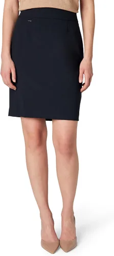 Vista 13 de Calvin Klein - Falda de traje de corte clásico recta Lux para mujer (Tallas regulares y tallas grandes)
