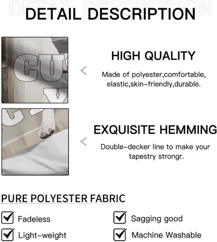 Vista 2 de AIUSAAMZ Tapiz personalizado para cargar imágenes personalizables, telón de fondo personalizado, crea tu propio tapiz para colgar en la pared