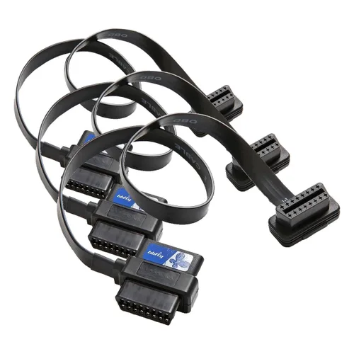 Vista 10 de bbfly-A9 OBD II OBD2 Adaptador de cable con extensión divisora de 16 pines, 1 macho y 2 hembras (2 pies/60CM)
