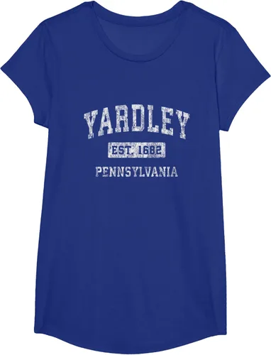Vista 26 de Yardley Pennsylvania PA - Camiseta de manga corta, diseño deportivo