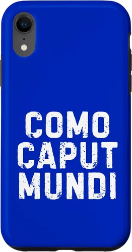 Vista 25 de Como Caput Mundi Città Simpatica Uomo Donna Bambino Case for iPhone 16