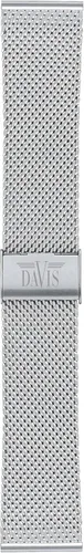 Vista 2 de Davis - Correa de reloj milanesa de acero de malla ajustable 0866in