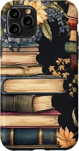 Vista 27 de Funda para iPhone 16 Vintage Floral Book Lover