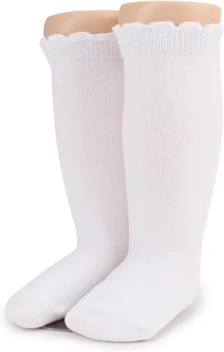Vista 8 de DRESHOW BQUBO - Calcetines de punto para bebé, calcetines de algodón para niñas pequeñas
