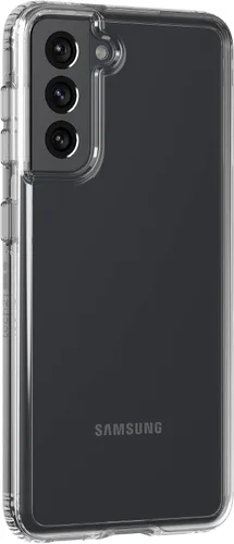 Vista 6 de tech21 EvoClear - Funda para Samsung S21 5G con protección contra caídas de 12 pies