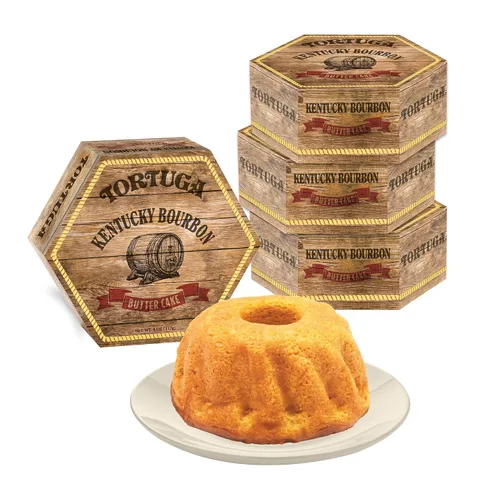 Vista 27 de Tortuga - Paquete de regalo de surtido de pasteles de ron caribeño de 4 onzas