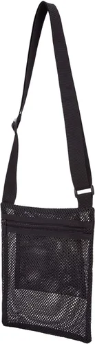 Vista 4 de USPECLARE Heavy Duty Semi-Transparent Mesh Purse, See Through Mesh Crossbody Bag