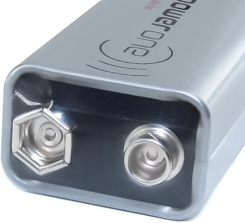 Vista 4 de 2 unids Powerone para instrumento de medición micrófono de alarma 9 V batería alcalina E522 LA522