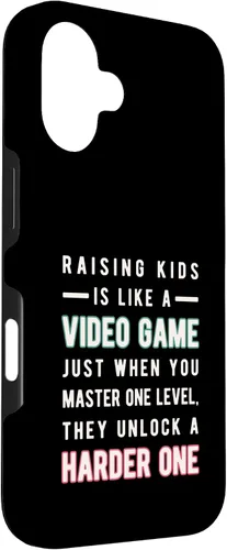 Vista 3 de iPhone 16 Raising Kids Is Like A Video Game Case