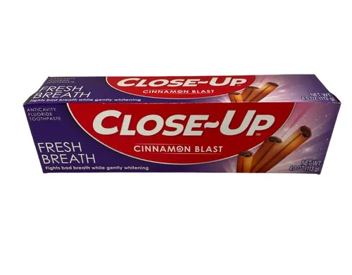 Vista 5 de Close-Up Pasta de dientes con flúor, gel rojo refrescante 4 oz