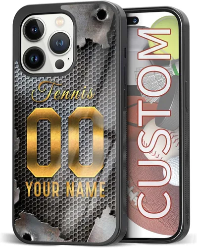 Vista 29 de Fundas de teléfono con nombre personalizado, diseño retro de metal texturizado con fondo personalizado para Samsung Galaxy A03 A13 A14 A17 A51 A52