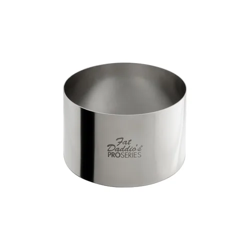 Vista 17 de Fat Daddio's Anillo redondo de acero inoxidable para pasteles y pastelería, 2 x 0.75 pulgadas
