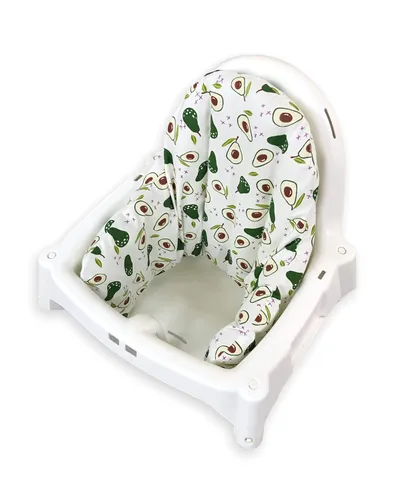 Vista 4 de Funda para silla alta para IKEA Antilop, funda de algodón para cojín inflable, funda de cojín como accesorios para sillas altas para bebés y niños