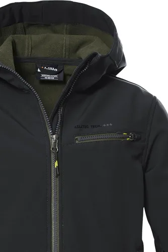 Vista 4 de Chaqueta Softshell para niños con Kapuze KOW 157