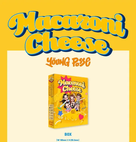 Vista 2 de Macaroni Cheese - incl. 64pg Photobook, Poster, Sticker, 2 Photocards + Cutter