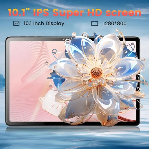 Vista 5 de Azeyou 2025 Tablet Android 14 Actualizada, Tablet de 10.1 Pulgadas Procesadores Octa-Core con 8GB RAM 128GB ROM, Pantalla Táctil IPS, Wi-Fi 6, BT