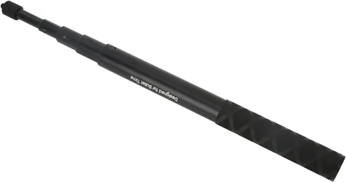 Vista 7 de Palito extensible para selfies, monopié telescópico de interfaz de 1/4 pulgadas, mango antideslizante de 0.984 in, diámetro máximo de tubería