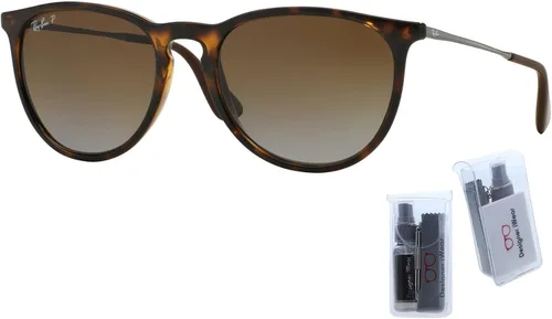 Vista 2 de Ray-Ban RB4171 ERIKA - Gafas de sol para mujer + paquete con kit de cuidado de gafas de cortesía iWear